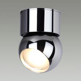 Odeon light 6612/7CL HIGHTECH ODL23 211 хром/металл Потолочный св-к IP20 LED 7W 3000K NUBUS  - 4 купить